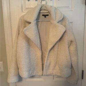 Banana Republic Cream Sherpa Jacket